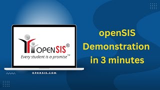 openSIS Demo in 3 Minutes | All-in-One Student Information System Overview