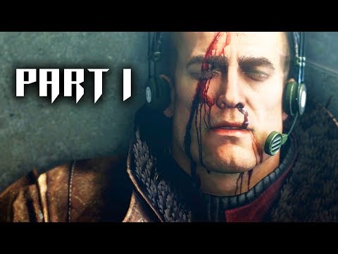 Wolfenstein 2 The New Colossus Walkthrough Part 1 - Intro (Full Game) Let's Play Playthrough