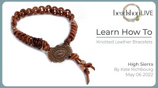 Free Tip Friday: Quick Knotted Leather Bracelets