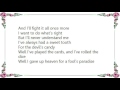Gary Allan - The Devil's Candy Lyrics