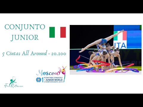Italy 5 ribbons Junior World Championship Moscow 2019