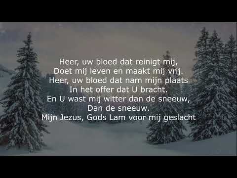 Heer, Uw bloed dat reinigt mij