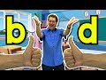 The Difference Between B And D Jack Hartmann Telling B From D