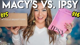 Ipsy Original Vs. Macy's Beauty Box January 2026 | SUBSCRIPTION BOX UNBOXINGS