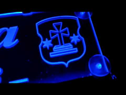 LED табличка для автомобиля с надписью "Юра Volk13" (400*120мм) - фото 1 - id-p2666414135