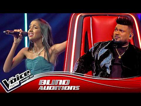 Hinudamji himashra | Rawana (රාවණා)|Blind Auditions | The Voice Teens Sri Lanka S3