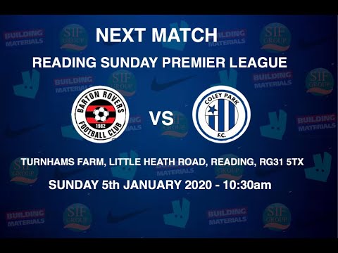 Sunday League Highlights - Barton Rovers vs Coley Park - First Game of the Decade