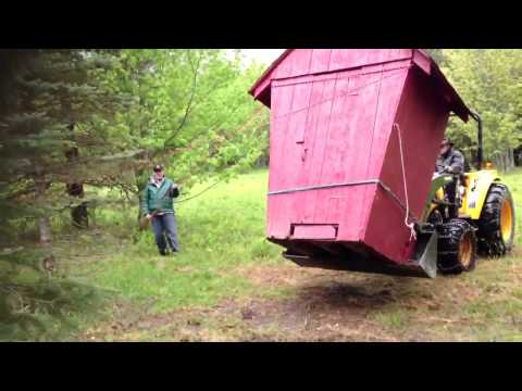 Moving an outhouse