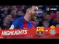 Highlights FC Barcelona vs RCD Espanyol (4-1)
