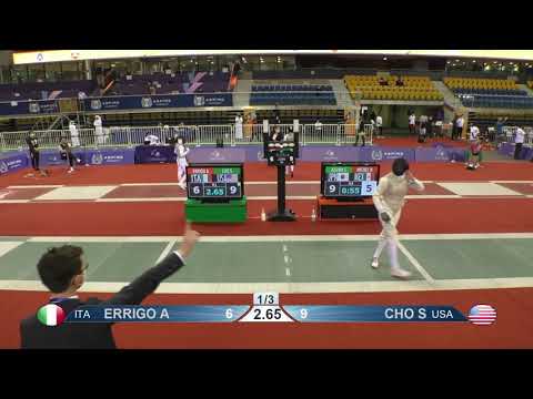 Doha 2021 SWF - L64 - Errigo ITA v Cho USA