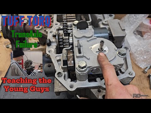 🔧 Tuff Torq Transaxle Repair & Rebuild | Zero Turn Mower - Teaching the Young Guys! 🚜 RCDiesel
