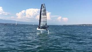 A year of moth sailing