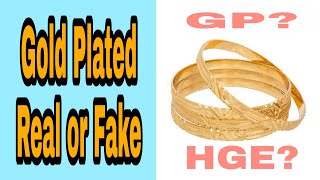 Ano ang Gold Plated | Ano ang meaning ng G. P. at H.G.E