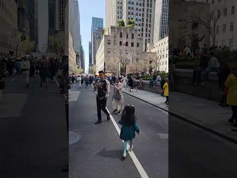 NYC Views Easter Parade Midtown Manhattan#shorts #manhattanskyline #manhattan #manhattanview