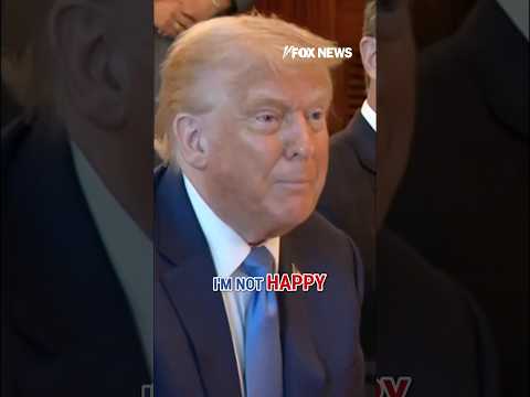 Trump 'disappointed' in Putin as attacks on Ukraine increase #shorts #trump #putin #russia #ukraine