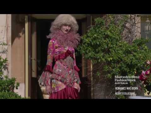 ROMANCE WAS BORN MERCEDES-BENZ FASHION WEEK AUSTRALIA RESORT 17 COLLECTIONS