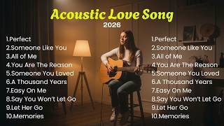 Download lagu Acoustic Love Songs 2026 🌙 Calm & Romantic Night Music mp3