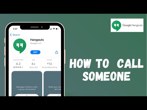 How to Call Someone in Hangouts App - Google Hangouts 2021