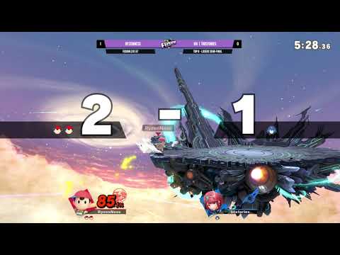 Fusion.exe 67 - RyzenNess (Ness) vs tristories (Lucina, Pyra Mythra, Shulk) - Top 8 Losers SemiFinal