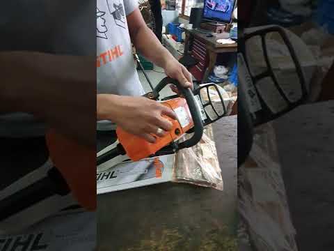 Stihl 441 start operation