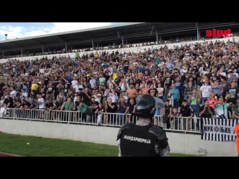 Eternal derby Belgrade Partizan Crvena zvezda Serbian Cup Final (Finale Kupa 2017 Partizan Zvezda)