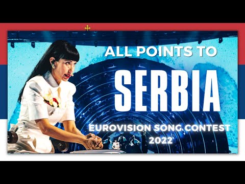 ESC 2022 || All Points to Serbia