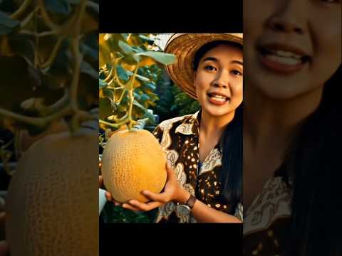 tanam melon hidroponik #satisfying #agrikultur #melon #hidroponik