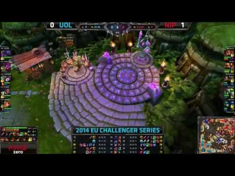 ♠ SEASON 4 ♠ || Ninjas in Pyjamas Alex Ich vs Unicorns of Love Game 2 EU Challenger Summer 2014