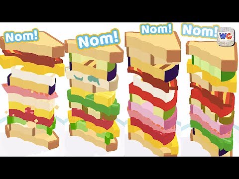 Sandwich! Level 1-100 Gameplay Nom! Nom! Nom! - YouTube