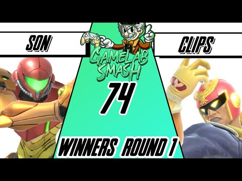 GameLab-Smash #74 Son (Dark Samus) Vs Clips (Captain Falcon)