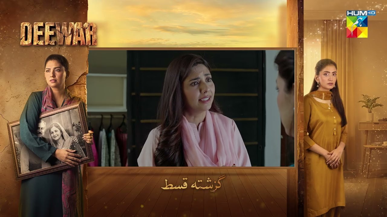 Deewar - Episode 45 Recap - [ Sunita Marshall & Ali Abbas ] HUM TV