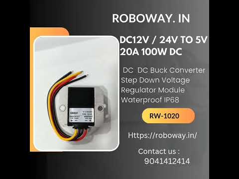 G-energy GEMSD240520 12V 24V To 5V 20A 100W Dc To Dc Converter Ip68 Step Down Buck Converter