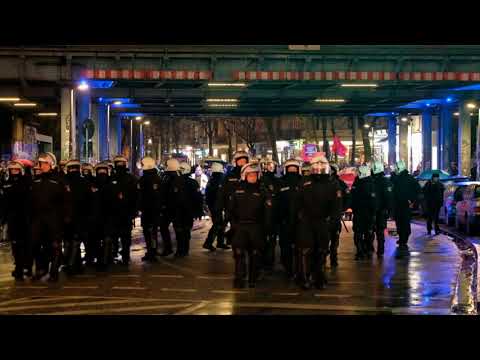 Demonstration in der Schanze nach G20-Razzia