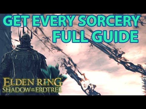 Elden Ring Shadow of The Erdtree -  All Sorcery Locations