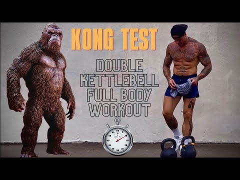 DOUBLE KETTLEBELL FOLLOW ALONG WORKOUT FOR MONSTER MASS & STRENGTH (Description)