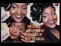 RETRO VINTAGE INSPIRED MAKEUP TUTORIAL