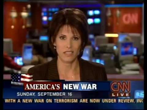 CNN 9/11 LIVE TV Coverage (9/16/01) 3:00 P.M - 3:15 P.M