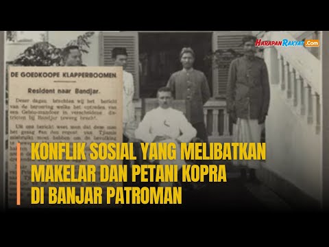 Kerusuhan Mandor Kelapa 1939, Unjuk Rasa Petani Kopra di Banjar Patroman Tolak Profesi Makelar