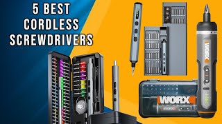 5 Best Cordless Screwdrivers for 2025