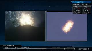 CRS 12 SpaceX Launch set to the flaming lips - sagittarius silver announcement