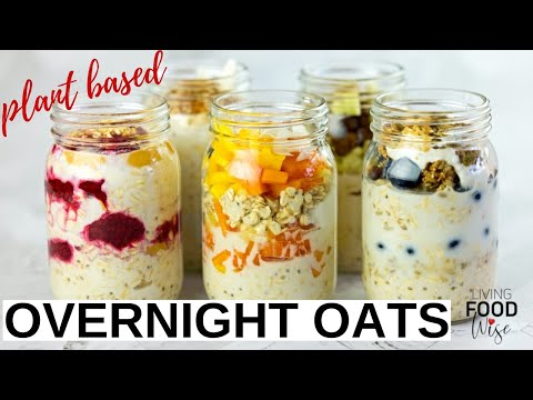 Overnight Oats Gluten Free and Dairy free