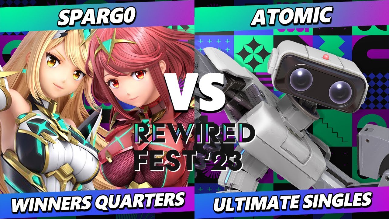ReWired Fest 2023 - Spargo (Pyra Mythra) Vs. Atomic (ROB) Smash Ultimate - SSBU