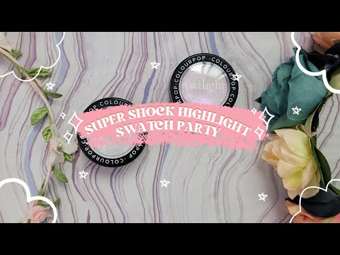 SUPER SHOCK HIGHLIGHT SWATCH PARTY (new ver.)