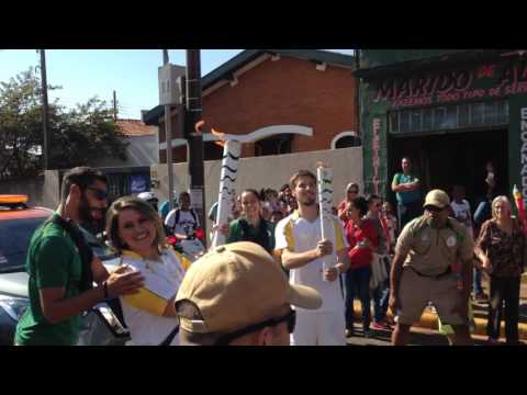 Tocha Olímpica em Barretos