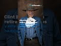 Se retira Clint Eastwood a los 96 a&ntilde;os del mundo del cine