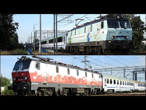 EP09-044 Kolejowe ABC z IC Mieszko do Gdyni i EP09-023 "Niepodległa" z IC Siemiradzki do Przemyśla.