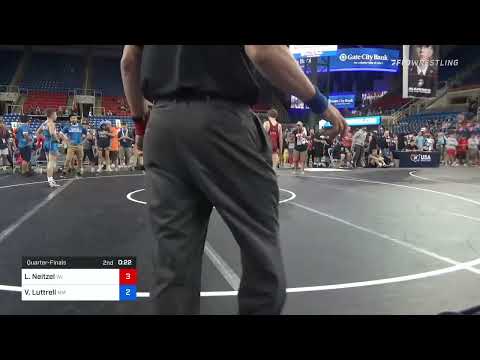 106 Lbs Quarterfinal - Liam Neitzel, Wisconsin Vs Vincent Luttrell, New Mexico 2da1