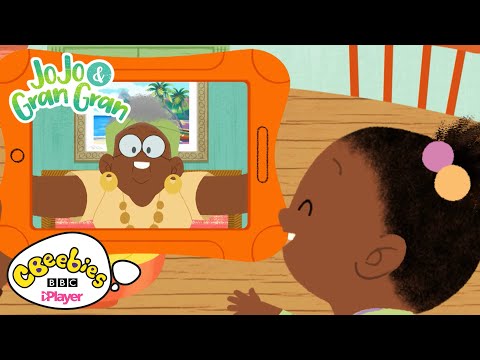 ジョジョ＆グラン・グランと一緒にバナナブレッドを焼く｜シービービーズ (Bake Banana Bread with with JoJo & Gran Gran | CBeebies)