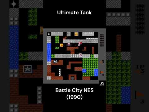 Ultimate Power-Up! 💥 Best Tank in NES Battle City 🚀 #retrogaming