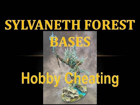 Hobby Cheating 54 - How to Make Sylvaneth Forest Bases